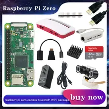 Raspberry Pi Zero /Zero W/Zero WH Kit + чехол из АБС-пластика + дополнительный адаптер питания SD-карта | Камера | Сетевая карта RJ45 для RPI zero