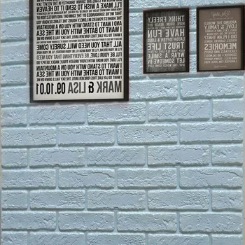 

3D Wall Stickers Self Adhesive Room Decoration Brick Waterproof Wallpaper Panels Bedroom Living Room Kitchen TV Home Decor Kids