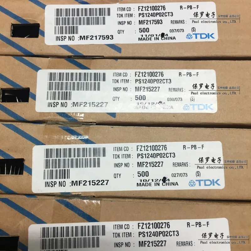 100%   ǰ  PS1240P02CT3  12MM  3.5MM   , 10   