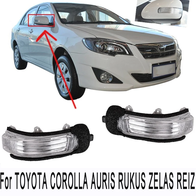 Боковое зеркало заднего вида светодиодная сигнальная лампа для Toyota Corolla Auris Rukus Zelas eiz Mark X Scion Xb Tc Passo Blade 81730-22180