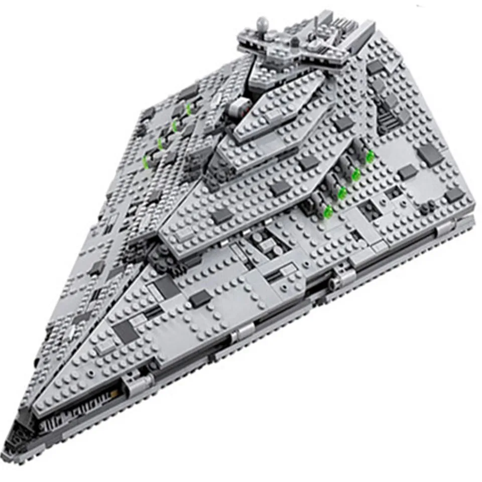 

10901 Star Wars Model Destroyer Set Compatible Lepining 75190 Building Block Bricks StarWars Development Toys Children Gift