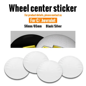 

For Chevrolet Cruze Aveo Captiva Lacetti Car Styling 4pcs 56mm 65mm aluminum Car Tire Wheel Center Cap Decorative Sticker