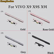 ChengHaoRan 1 комплект для VIVO X9 X9S X9I Мощность громкость, выключение звука Кнопка сбоку запасные части для замены