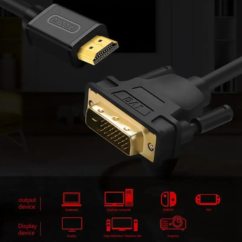 HDMI дви кабель 1080P позолоченный Мужской видеокабель, адаптер видео удлинитель кабеля HDTV кабель для HDTV DVD