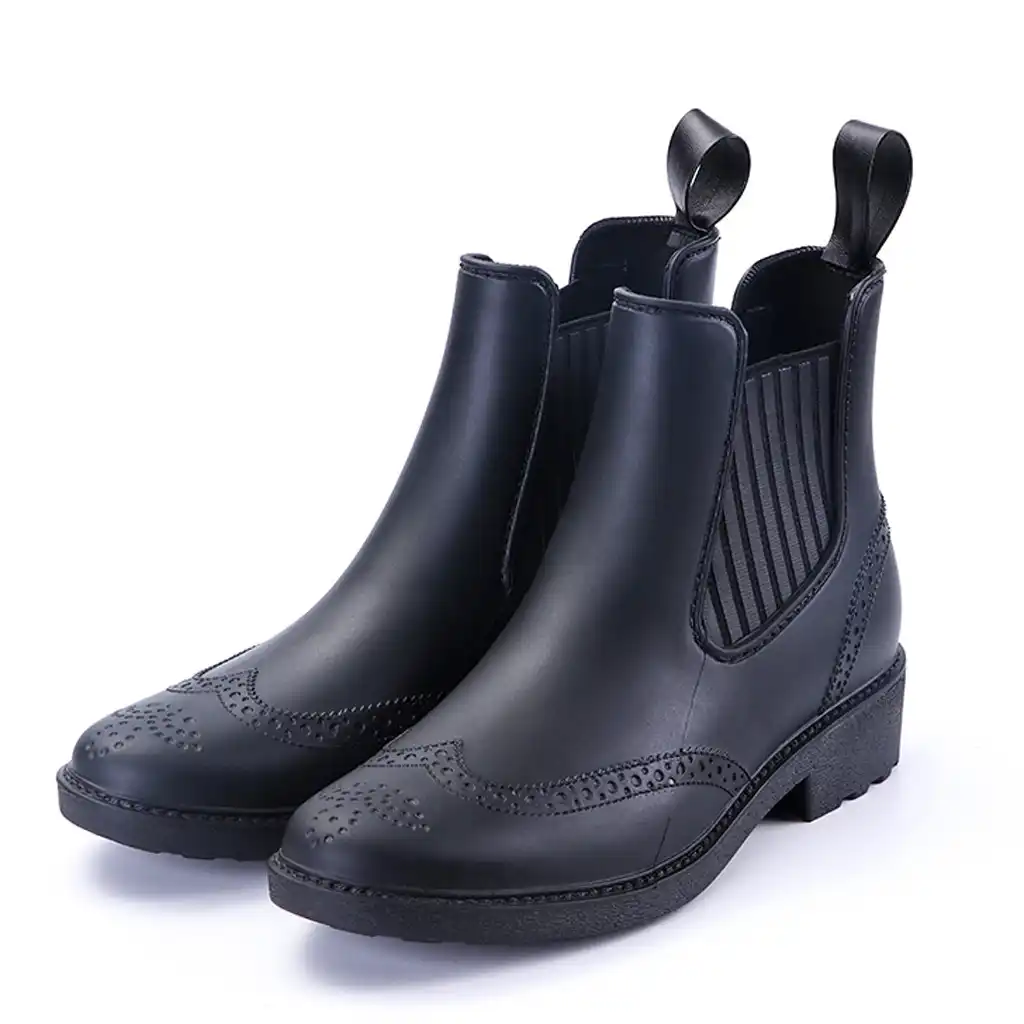 womens rubber booties