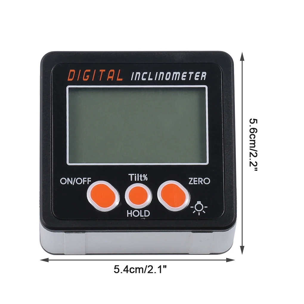 Digital Level Protractor Inclinometer Magnetic Level Angle Meter Angle Finder Level Box Digital Angle Gauge