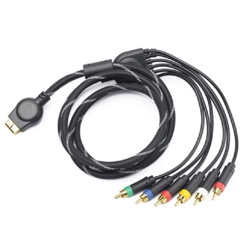1.8m/6ft Multi Component Av Cable For Playstation 2 For Playstation 3