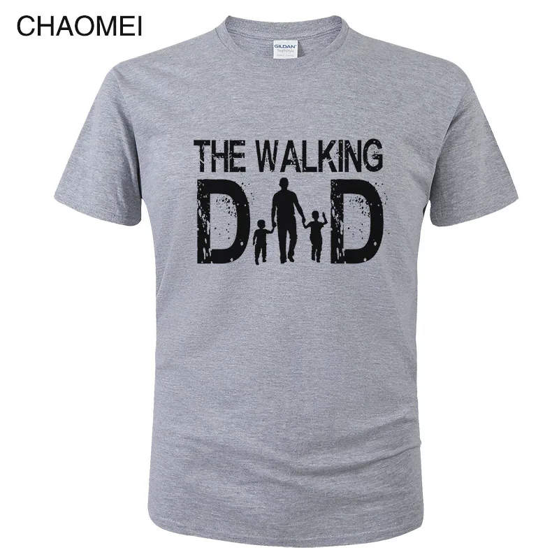 Walking Dad Tshirt Walking Dad Shirt Father Gift Ideas Cotton