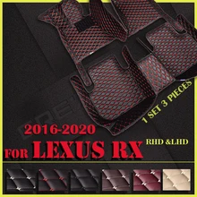 Auto fußmatten für LEXUS RX serie 300 450h 5 sitz 2016 2017 2018 2019 2020 Nach auto fuß pads automobil teppich abdeckung