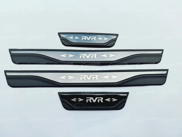 Für Mitsubishi RVR Auto Aufkleber Tür Einstiegsleisten-verschleiss-platten-schutzabdeckung  Zubehör Auto Pedal Schutz Styling Trim 2016 2020 2022 2021 - AliExpress