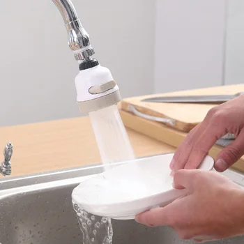 

Household Handheld Shower Aerator 360°Swivel Splash-Proof Faucet Hose Filters Diffuser Nozzle Gear Kitchen Water Filter