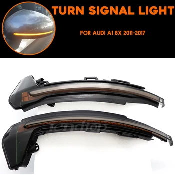 

For Audi A1 8X 2011-2017 Led Dynamic Turn Signal Light Sequential Side Mirror Indicator Blinker car accessories