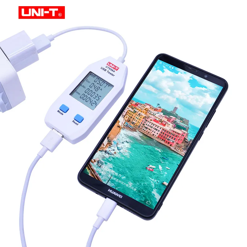 USB-измеритель мощности и тестер UNI-T UT658 series цифровой измеритель напряжения тока
