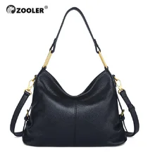 ZOOLER модная и простая сумка из натуральной кожи, роскошные сумки, женские сумки, дизайнерская женская сумка на плечо, женские сумки,# CK205