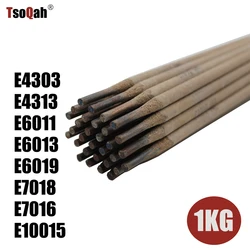 Tiges de soudage à ARC en acier doux, électrodes E6013 E6011 E7016 E7018 E6019 E4303 E4313 E10015 