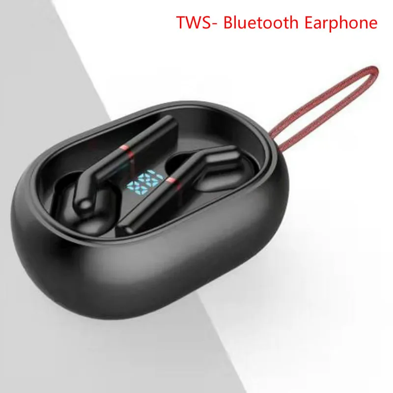 2020 год Bluetooth гарнитура TWS Цифровая беспроводная в ухо спортивные наушники стерео