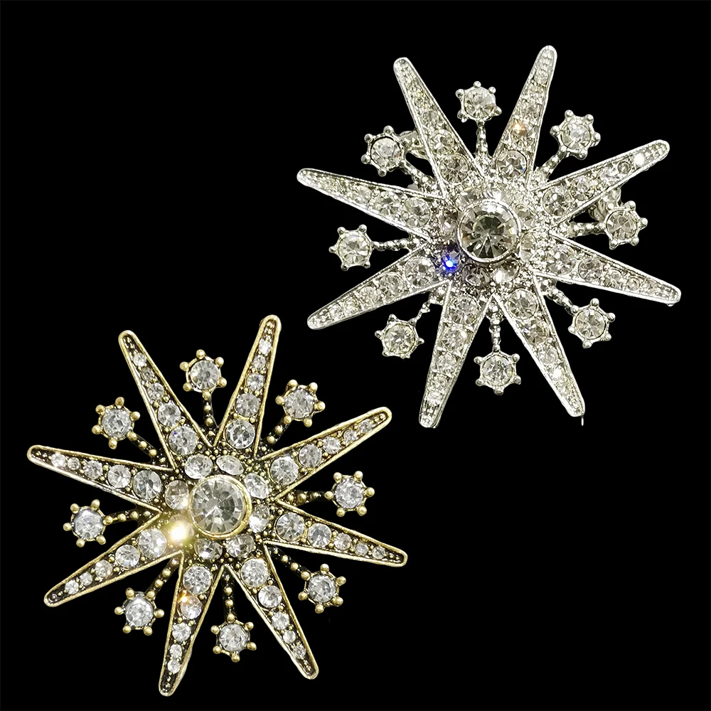 

RSHCZY, 2 стиля, искусственная бронза, винтажная гексаграмма, булавка желания для женщин, рюкзаков, шляп, ювелирные изделия, подарок