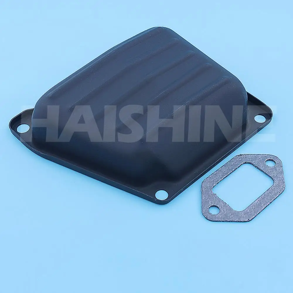 Muffler Exhaust Front Cover Gasket Kit For Stihl 064 066 MS650 MS660 Chainsaw Dual Port Type Replacement Spare Part