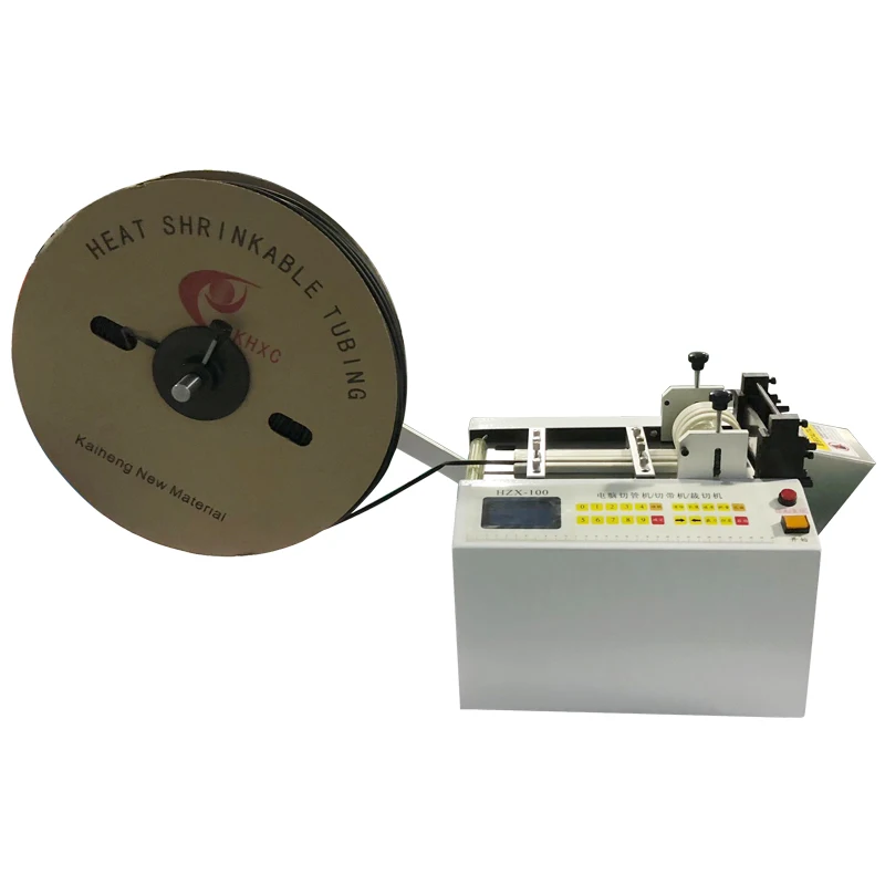  Multifunction Pipe Cutting Machine Heat Shrinkable Tube Fully Automatic Computer PVC Battery Shell 