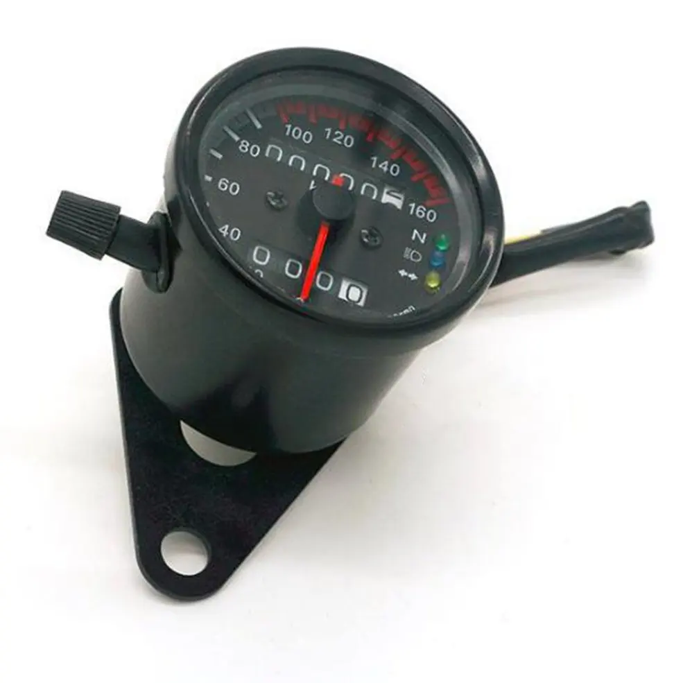 "XRL-002 full metal casing motorcycle retro modification universal double meter mileage meter "