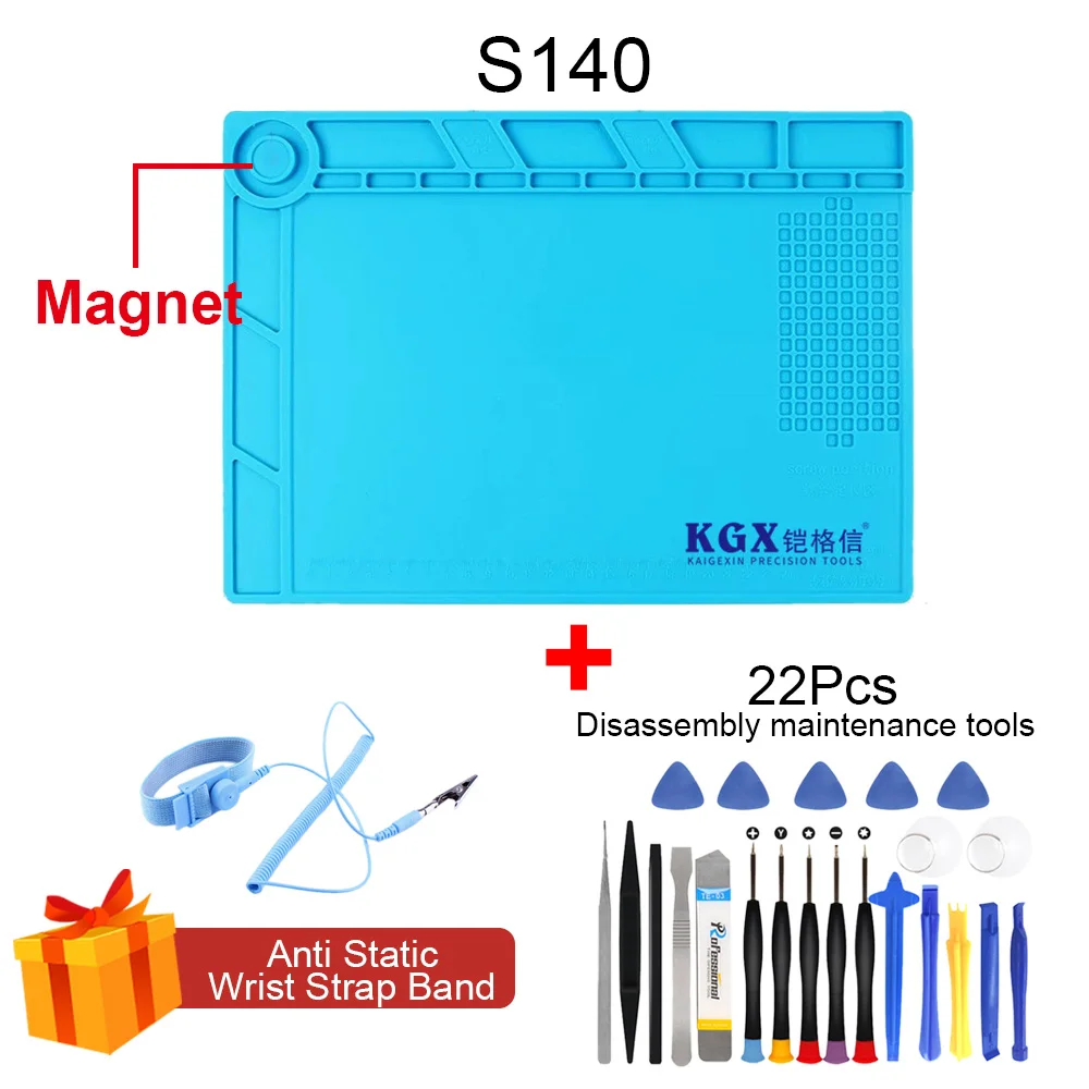 ESD Heat Insulation Working Mat Heat-resistant Soldering Station Phone Repair Insulation Pad Insulator Pad Maintenance Platform