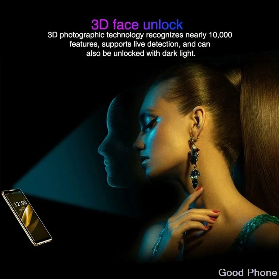 K-Touch I10 Face ID 4G Lte мини смартфон Android 8,1 Google Play мобильные телефоны MTK6580 четырехъядерный смартфон