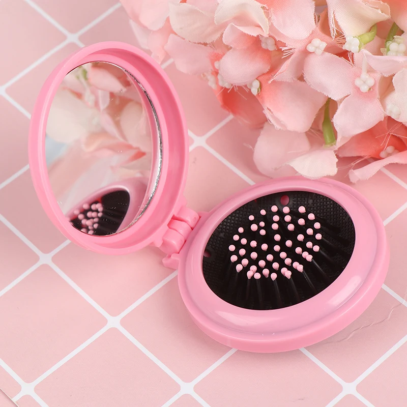 1 шт., модные, массажные, складные, зеркальные расчески для путешествий, 4 вида