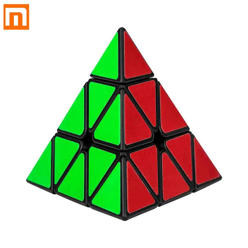 

Xiaomi Deli 98x98x98mm Mini Special-shaped Pyramid Magic Cube Puzzle Science Education Toy Gift For Children Adult Play