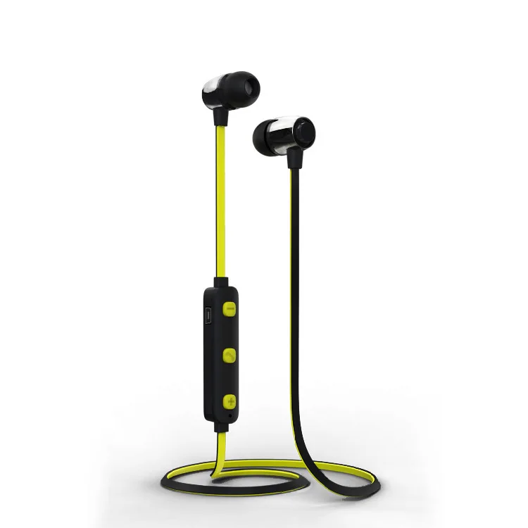 Беспроводные наушники Bluetooth 4,1, гарнитура, наушники с защитой от пота, Металлические Магнитные стерео спортивные басы, беспроводная гарнитура для смартфона