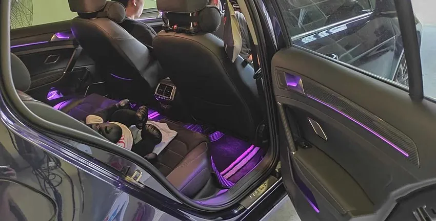 LED ambient light door trim light atmosphere light for VW Golf 7 MK7