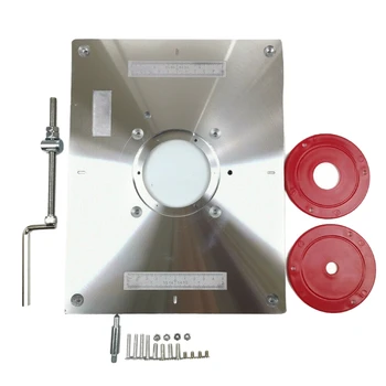 

Woodworking Trimming Machine Engraving Machine Flip Board Multi-Function DIY Fine-Tuning Aluminum Alloy Router Planer Table Inse