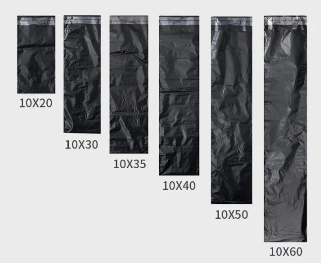 

32 sizes plastic Courier Bag black Self Adhesive Express Envelope Plastic Poly Shipping Bag Mailing Bag Pouch Storage Bag 100pcs