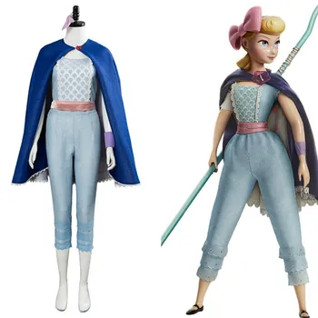 

Movie Toy Story 4 Bo Peep Cosplay Costume Toy Story Sherif Woody Police uniform Cosplay Costume Halloween men and women Costumes
