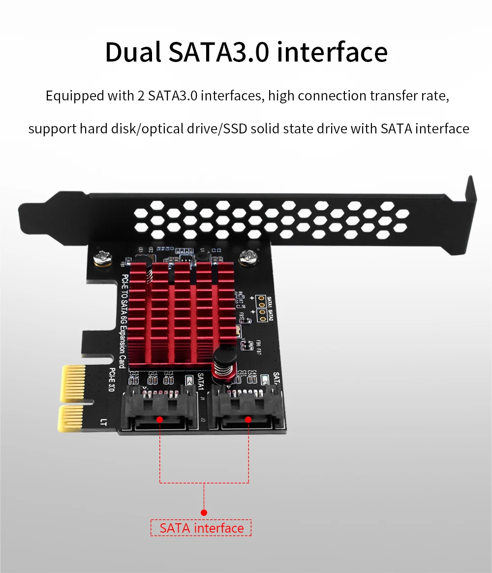 TISHRIC PCI-E SATA Controller Expansion Card - 6/8/10 Ports, ASM1166, PCI SATA3.0 Adapter Description Image.This Product Can Be Found With The Tag Names Adapter, Asm1166 6 ports, Asm1166 sata controller, Expansion card, Pci sata ide controller card