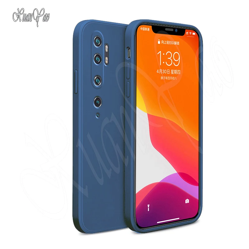 Note 10 Lite-Hülle, XUANYAO, Luxus-Silikon-Coque für Xiaomi Mi Note 10 Pro, Hülle, ultradünn, weich, stoßfest, Mi_voghion.com
