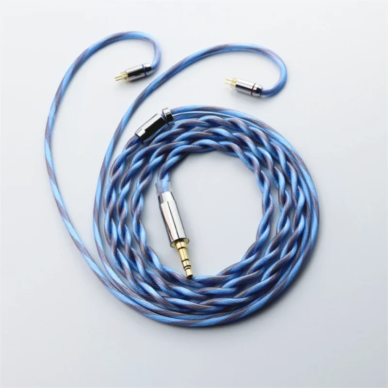 

Litz single crystal copper silver plated wire MMCX 0.78MM