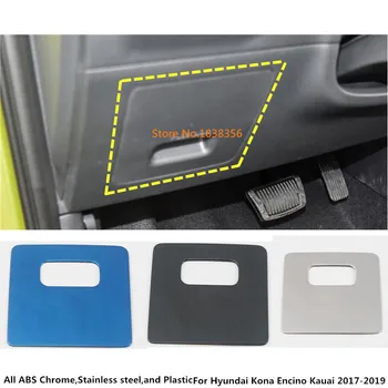 

For Hyundai Kona Encino Kauai 2017 2018 2019 2020 Car Storage Box Protection Trim Cover Sticker Case Panel Instruction 1pcs