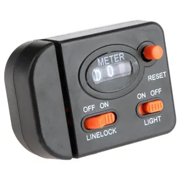 

Flexible Operation With Battery 1pc Portable Fishing Line Depth Finder Length Gauge Counter Fishing Tool