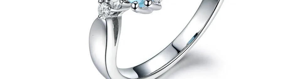 WEGARASTI, серебро 925, Ювелирное кольцо, аквамарин, драгоценный камень, кольца для женщин, настоящее 925 пробы, Серебряное женское Ювелирное кольцо