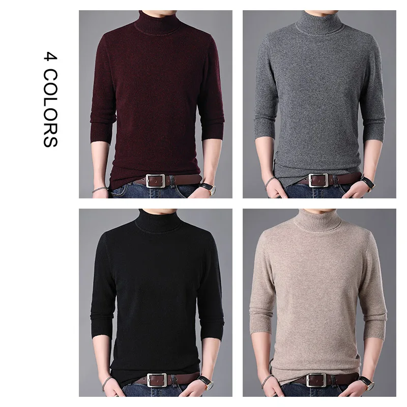COODRONY Brand Sweater Men Casual Turtleneck Pull Homme Australian Wool Pullover Men Winter Thick Warm Cashmere Sweaters 93053 COODRONY Brand Sweater Men Casual Turtleneck Pull Homme Australian Wool Pullover Men Winter Thick Warm Cashmere Sweaters 93053