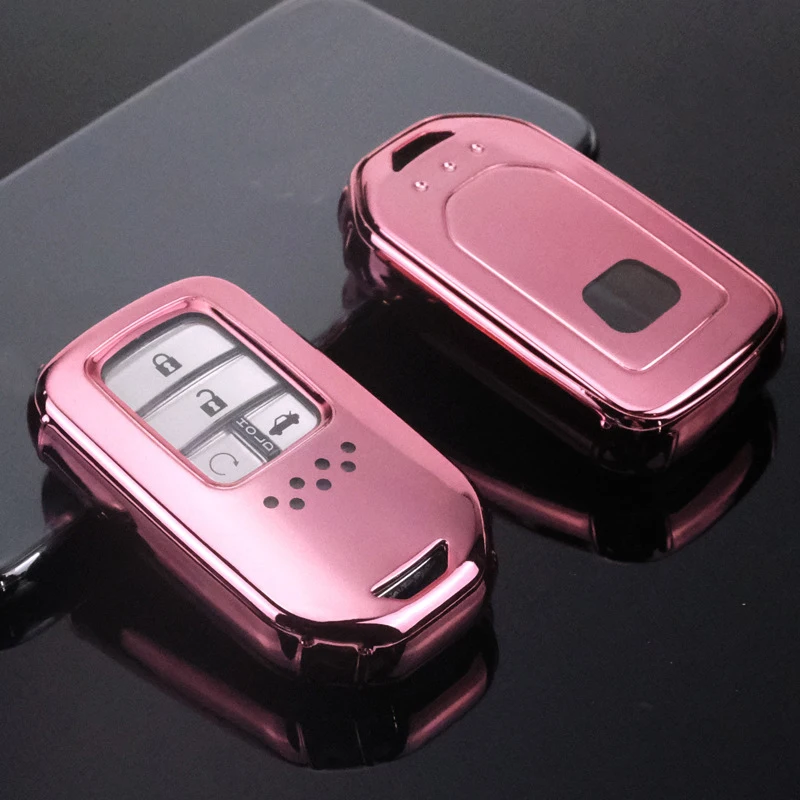 New Soft TPU Della Copertura Completa di Caso Chiave A Distanza Per Honda Civic City Vezel Accord HR-V CRV Polit Jazz Jade Crider odyssey Protezione con Chiave - H35f84aa873bb4ae1bebd9905c296418f5
