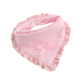 

Bibs & Burp Cloths Cotton Lace Bow Baby Bibs Burp Baby Girls Lovely Cute Infant Saliva Towels Kids Feeding Saliva Towel Babetes