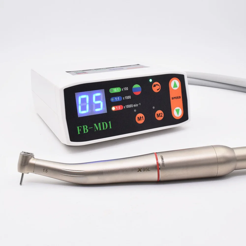 Dental Chair With 15 11 Contra Angle Slow Speed Handpiece Dental Brushless Led Electric Micro