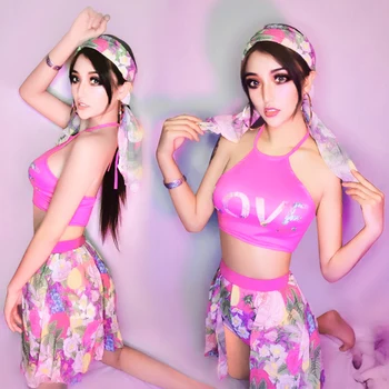 

Sexy Jazz Dance Costumes Women Nightclub Pole Dance Performance Clothing Gogo Dancers Rave Outfit Dj Disco Stage Clothes DC3636