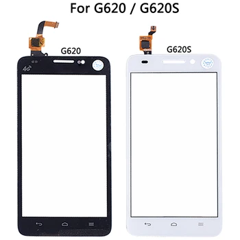 

10PCS For Huawei Ascend G620 / G620S LCD Touch Screen For G620 LCD Digitizer Touch Sensor Outer Glass Lens Panel Replacement