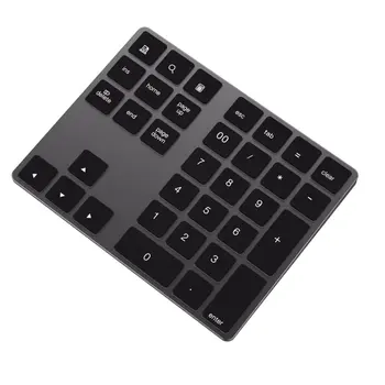 

Mini BT181 Bluetooth keyboard Aluminum Wireless Keyboard 34 Keys External Number Keyboard Shortcut digital keyboard for Macbook