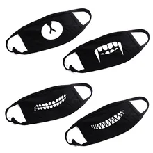 Корейская креативная, модная, милая, персонажная, мультяшная, кавайная, хлопковая маска для лица, зимняя, уличная, теплая, Пылезащитная маска