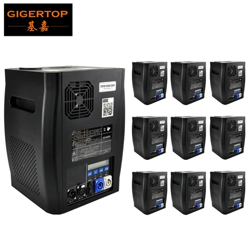 Gigertop 600 Вт новая холодная машина фейерверков Мощность вход/выход разъем Дейзи цепное соединение Высокая струйная дистанция DMX512/пульт дистанционного управления - Цвет: 10