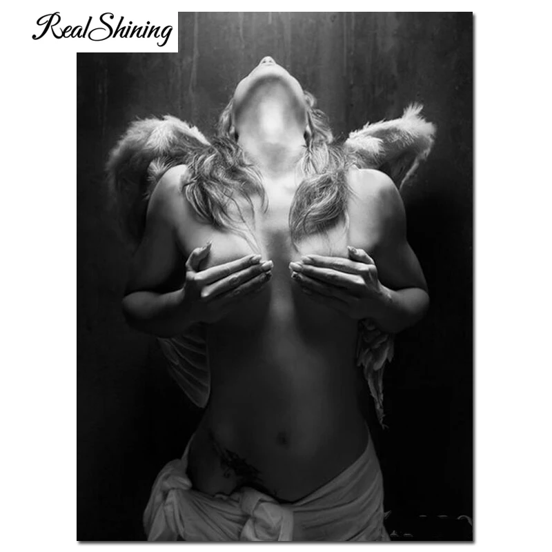 Black White Fallen angel_副本 999