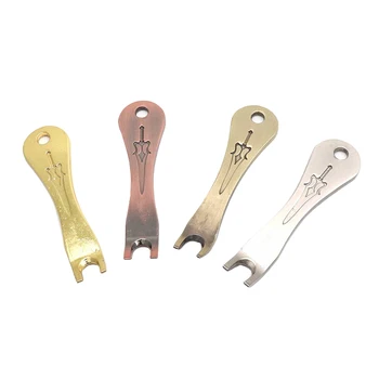 

4pcs Bridge Pins Puller Stainless Steel Durable Remover Puller Extractor Pulling Tool for Bass Guitar Musical Instrument